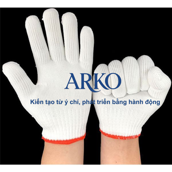 Găng tay len bảo hộ là loại găng tay được làm từ sợi len cotton