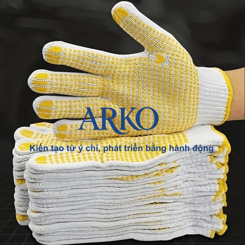 Lợi ích của găng tay len phủ cao su trong lao động sản xuất 6 Găng tay len phủ cao su đúng cách không chỉ giúp kéo dài tuổi thọ sản phẩm