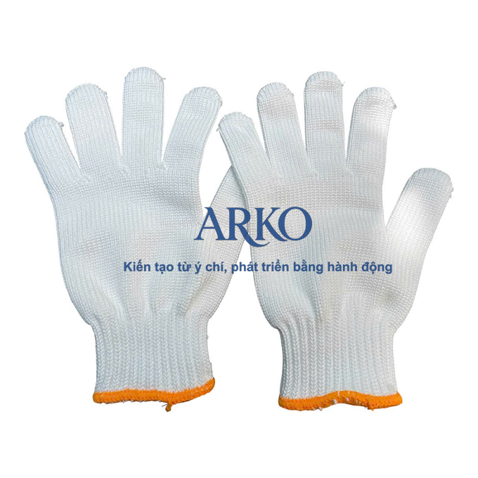 Găng tay len trắng – Tìm hiểu chi tiết và địa chỉ mua uy tín nhất hiện nay 5 Găng tay sợi polyester 100% 90g ~110g