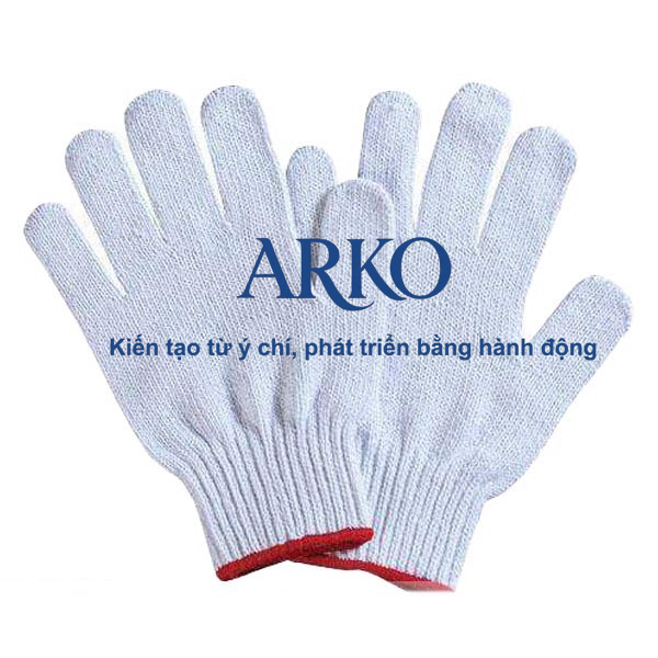 Mua găng tay vải cotton giá sỉ, chất lượng cao tại ARKO 2 Mỗi đôi găng tay vải cotton tại ARKO đều được may bằng máy công nghiệp hiện đại