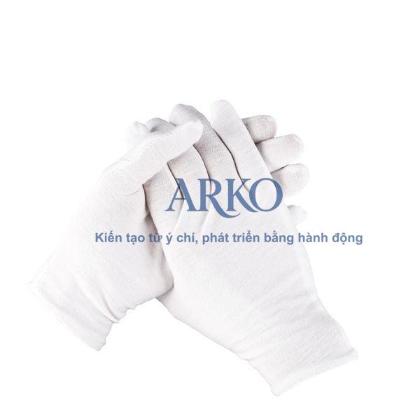 Mua găng tay vải cotton giá sỉ, chất lượng cao tại ARKO 4 Găng tay vải cotton là sản phẩm phổ biến nhờ tính linh hoạt, thoáng khí và tiện dụng