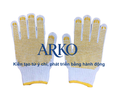 Hướng dẫn chọn găng tay 50g chấm hạt PVC phù hợp với nhu cầu sử dụng