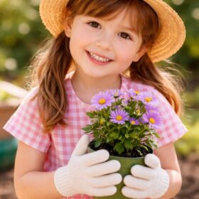 găng tay làm vườn cho trẻ em