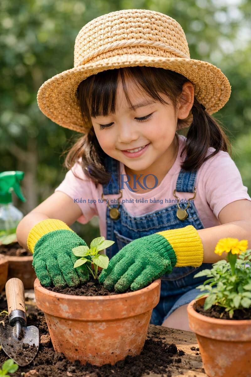 Găng tay trẻ em nên có thiết kế thông thoáng, thoát khí tốt để tránh bí tay và đổ mồ hôi.