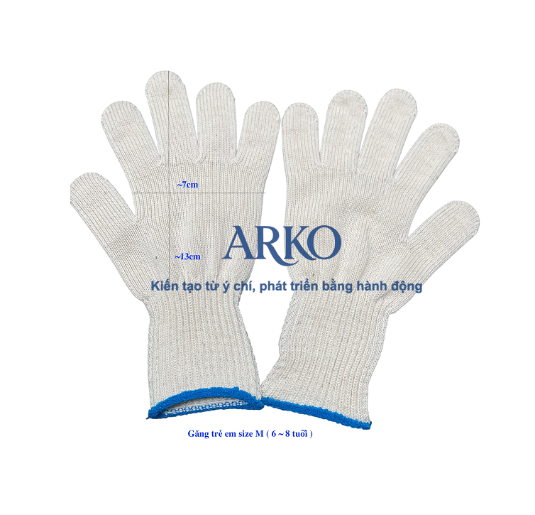 găng tay bé trai tại ARKO được phát triển dựa trên tiêu chí an toàn