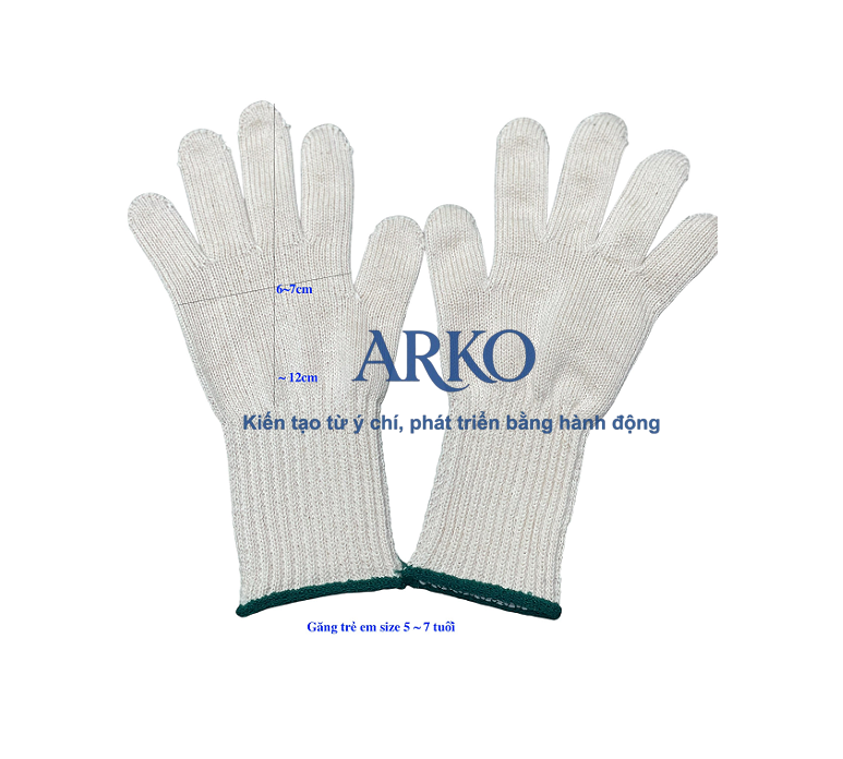 Kinh nghiệm chọn găng tay len trẻ em mềm, ấm, không kích ứng 3 Nên chọn găng tay kích cỡ vừa vặn với độ tuổi của bé